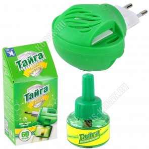 ТАЙГА Фумигатор +Жидкость 30мл, 60 ночей (12) 