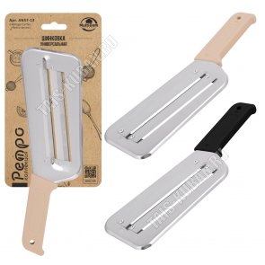 Ретро Шинковка д/капусты L34см, нерж,пласт.ручк (12) 