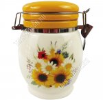 Подсолнухи Банка для сыпучих 700мл, п/у (24)