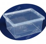 Контейнер прозр, крышка-фиксатор 10л (37х25 h14см) (8) 