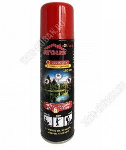 ARGUS EXTREME Cпрей 150мл от комаров,мошек и слепней (24) 