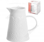 Кружево Кувшин/Ваза для цветов 1,2л h17,5см