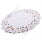 Ажурная салфетка ПВХ круг (d30см) 