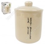 Жизнь прекрасна/капучино Сахарница 500мл, п/у (36)