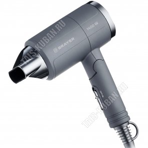 Фен 1400Вт складн.ручка,графит (12) 
