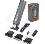Машинка д/стрижки (аккум) 5Вт,3насад, графит, матовый (12) 
