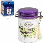 Оливки Банка для сыпучих с клипсой 900мл