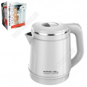 Чайник пластик+нержавеющая сталь 1,8л 1500Вт 