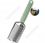 Пудрово-зеленый Терка 1-но сторонняя (нержавеющая сталь+пластик) L24,5 6х2см (12) 