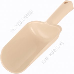 Совок д/сып.прод 0,5л (25х9 h6см) бежев (25) 