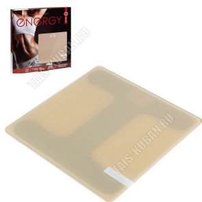 Весы напольные эл. (стекло) до 180кг,дел.100г, бежевый (15) 