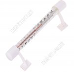 Термометр уличный окон, на липучке (L20х2см) стекло,пласт.крепл,уп.картон (50) 