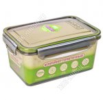 Контейнер дымка 1,6л гермет.крыш. 4 защ,прям.(19х13 h8см) (16) 