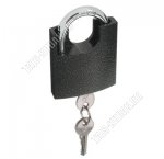 ЕРМАК Замок навесной ,70мм,латунь,с потайной дужкой,3 ключа(1/48)