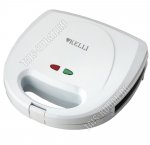 Мультипекарь 1800Вт белый,3в1 (венские вафли, гриль, орешница) (4)