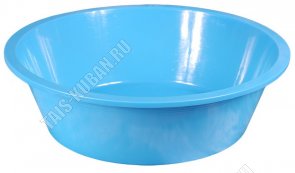 Таз кругл. 14л (d44 h13см) голуб (10) 