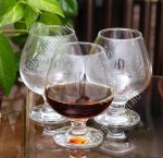 BISTRO Бокал для коньяка набор 3шт 400мл п/у (8) 