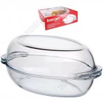 Утятница овал с крышкой 2,0л/2,0л 35х19 h7см, п/у (4) 