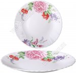 Цветочная фантазия Тарелка плоская d22,5см 
