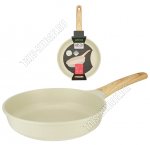 Ran. Сковорода d26 h6см,кремов.матовый (6)