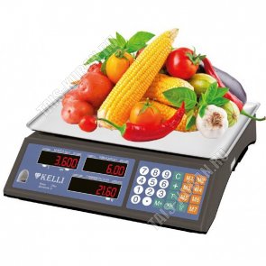 Весы эл.ТОРГОВЫЕ 35кг черный,делен.2гр 