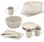 Набор для пикника 3 персоны 14пр, латте (7)