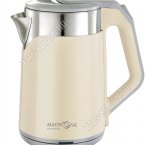 Чайник пластик+нерж. 2,3л 1800Вт диск,2-ые стенки (внутр.нерж.сталь) (12) 