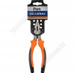 Пассатижы 160мм сталь, пластиковые рукоятки, цвет черный/оранжевый (12) 