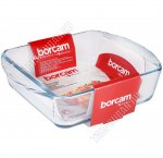 Форма квадрат 1,0л 21х16см, с 2ручк, 