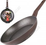 Carina Сковорода d28 h5см,корич/черн.с золотистым (6)