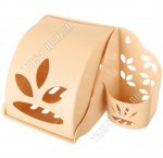 Держатель д/туал.бум  и п/освеж.воздуха (17х13 h12см) бежевый (16)