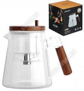 Чайник заварочный 0,9л (стекло) 