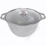Серый Кастрюля 4,0л d24 h14см (3)