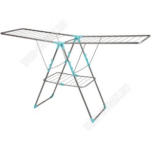 Сушилка для белья напольная 21м (h93 182х52см) серебро (2) СБ8 