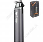 Машинка д/стрижки (аккум) 5Вт,3насад, графит, матовый (12) 