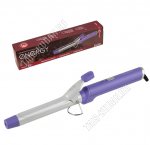 Эл.щипцы д/завивки локонов, керам. 53Вт d2,5см, фиолет/серебро (24)