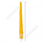 Зонт пляжный d165см, складная штанга h190см без наклона (20) 