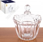 Сахарница с крышкой 0,65л d16 h18см 