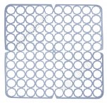 Решетка для раковины квадрат (27х27см), серая (30) 