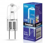 Camelion (галогеновая,без рефлектора) G6.35 JC 35Вт,12V,световой поток 650Лм,h39 d11мм (5) 