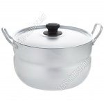Кастрюля матовая (бочка) 6,0л d26см (12) 