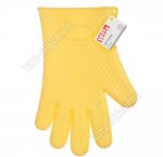 Прихватка-рукавица (силикон) 26х19см,желтый (12)