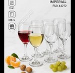 IMPERIAL Бокал для вина набор 6шт 340мл п/у (4) 