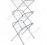 Сушилка для белья напольная, вертикальная 13м (53х130х50см) серебро (6)