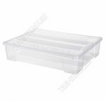 Контейнер 61л с крышкой,прозрачный (78,5х59 h17см) (3) 