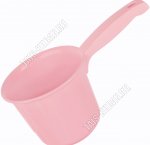 Ковш 1л св.розов (d13 h11 Lруч.11см) (48) 