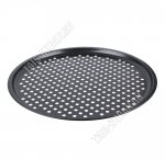 Форма для пиццы d37 h1,5см,перфорированная 