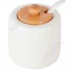 Белье /Бамбук Сахарница 220мл d8 h9см 