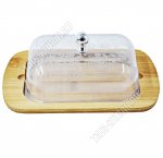 Масленка с крышкой 19х12 h6,5см (24) 