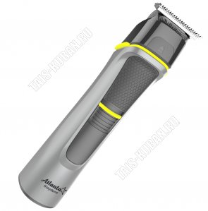 Машинка д/стрижки (сеть+аккум 450mAh) 4насад, сер/черн (24) 
